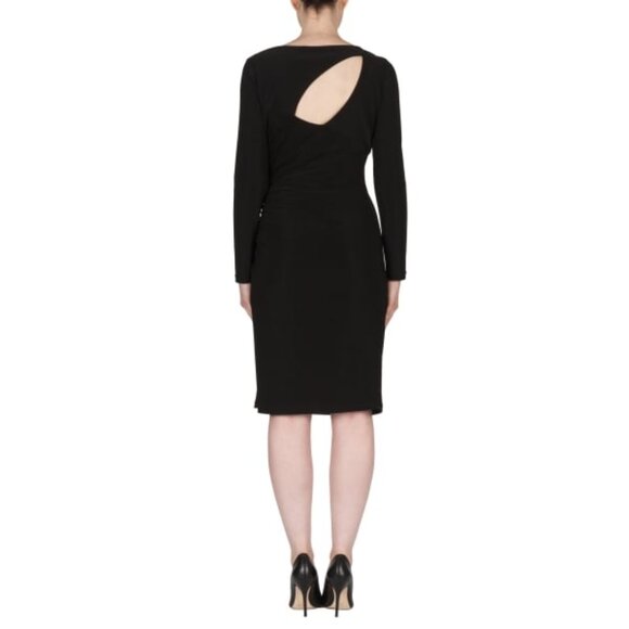 Joseph Ribkoff Black Dress NWT - Picture 2 of 7